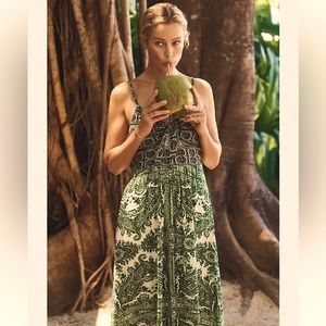 Anthropologie Brisbane Maxi Dress